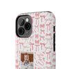 Custom Tough Phone Case - Best Mom Ever with Pink Bows - PC016