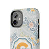 Custom Monogram Phone Cases With Floral Design - PC003