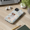 Personalized Tough Phone Case - Best Mom Ever with Floral Design - PC002