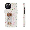 Floral Best Mom Ever Phone Case - Personalizable Tough Cases for Moms - PC028