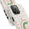 Personalized Floral Tough Phone Case for Women | Durable & Stylish Protection - PC029