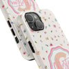Personalized Floral Tough Phone Case - Custom Name Design - PC030