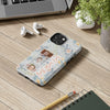 Personalized Tough Phone Case - Best Mom Ever with Floral Design - PC002