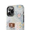 Personalized Tough Phone Case - Best Mom Ever with Floral Design - PC002
