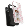 Custom Tough Phone Case - Best Mom Ever with Pink Bows - PC016
