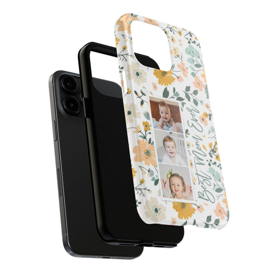 Floral Photo Phone Case - Best Mom Ever - PC010