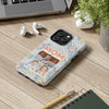 Custom Photo Collage iPhone Case for Mom - Floral Design - PC001