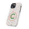 Personalized Floral Tough Phone Case for Women | Durable & Stylish Protection - PC029