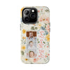 Personalized Floral Tough Phone Case - Best Mom Ever - PC012