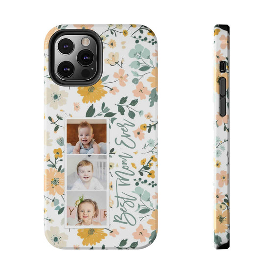 Floral Photo Phone Case - Best Mom Ever - PC010