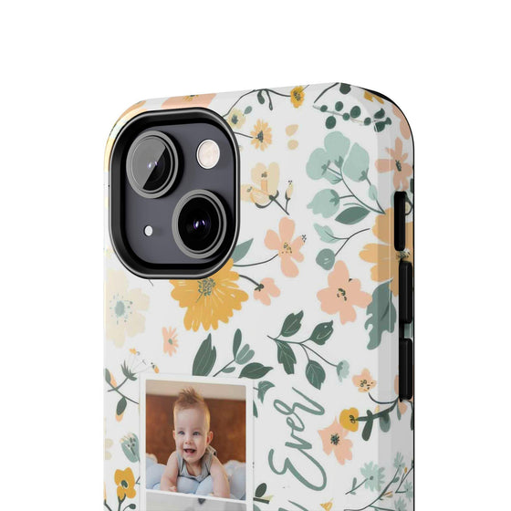 Floral Photo Phone Case - Best Mom Ever - PC010