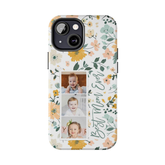 Floral Photo Phone Case - Best Mom Ever - PC010