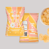 Editable Groovy Chip Bag Label G114