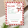 Letter To Santa Printable Easy To Print LTS04