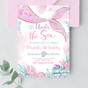Editable Under the Sea Birthday Invitation M104