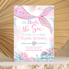 Editable Under the Sea Birthday Invitation M104