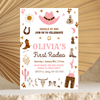 Editable My First Rodeo Invitation R004