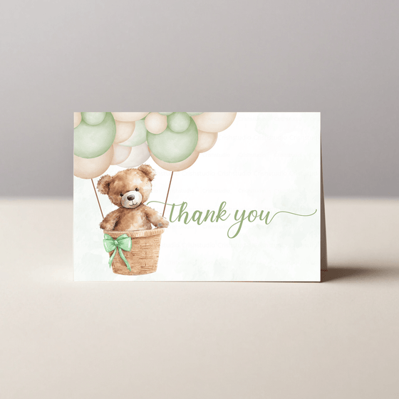 Editable Can Bearly Wait Baby Shower Set T104