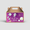 Editable Two The Moon Box Label TM02