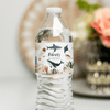 Editable Under The Sea Water Bottle Labels US01