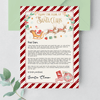 Editable Letter From Santa SL102