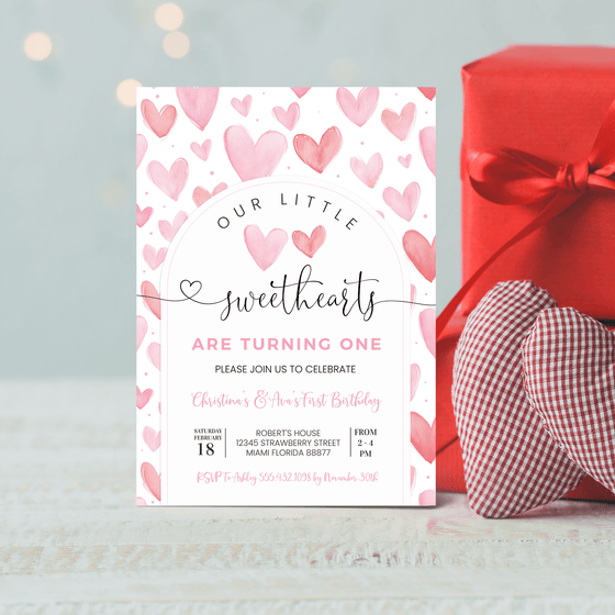 Valentine Invitation Birthday Invitation Valentine Day Invitation Invitation Templates Digital Invitation Printable Valentine VA105