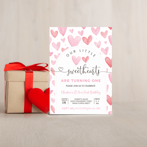 Valentine Invitation Birthday Invitation Valentine Day Invitation Invitation Templates Digital Invitation Printable Valentine VA105