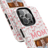 Personalized Mom Photo Collage Phone Case - Bow Design -PC015