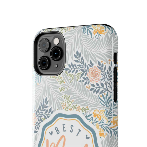 Floral Tough Phone Case for Best Mom Ever - PC004