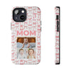 Personalized Mom Photo Collage Phone Case - Bow Design -PC015