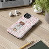 Custom Tough Phone Case - Best Mom Ever with Pink Bows - PC016
