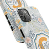 Custom Monogram Phone Cases With Floral Design - PC003