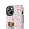 Custom Tough Phone Case - Best Mom Ever with Pink Bows - PC016