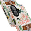 Floral Mom Phone Case with Custom Photo Slots - Perfect Gift for Mother's Day - PC023