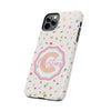 Personalized Floral Tough Phone Case - Custom Name Design - PC030