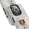 Personalized Tough Phone Case - Best Mom Ever with Floral Design - PC002