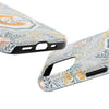 Custom Monogram Phone Cases With Floral Design - PC003