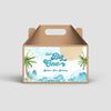 Editable The Big One Birthday Box Label BO1