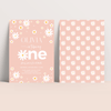 Editable Daisy First Birthday Invitation D105
