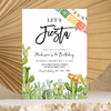 Editable Fiesta Birthday Invitation FT105