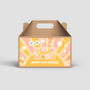Editable Groovy Birthday Box Label G114