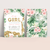 Editable Safari Baby Shower Invitation JG07