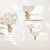 Editable Can Bearly Wait Baby Shower Set T104