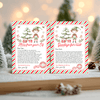 Editable Elf Arrival and Goodbye Letter Printable Kit ELF106