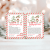 Editable Elf Arrival and Goodbye Letter Printable Kit ELF106