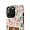 Floral Mom Phone Case with Custom Photo Slots - Perfect Gift for Mother's Day - PC023