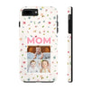 Floral Mom Photo Tough Phone Case - Durable Protection for Loving Mothers - PC027
