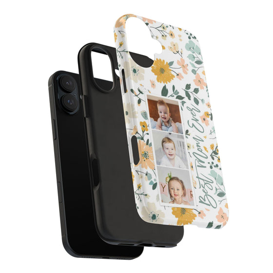 Floral Photo Phone Case - Best Mom Ever - PC010