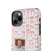Custom Tough Phone Case - Best Mom Ever with Pink Bows - PC016