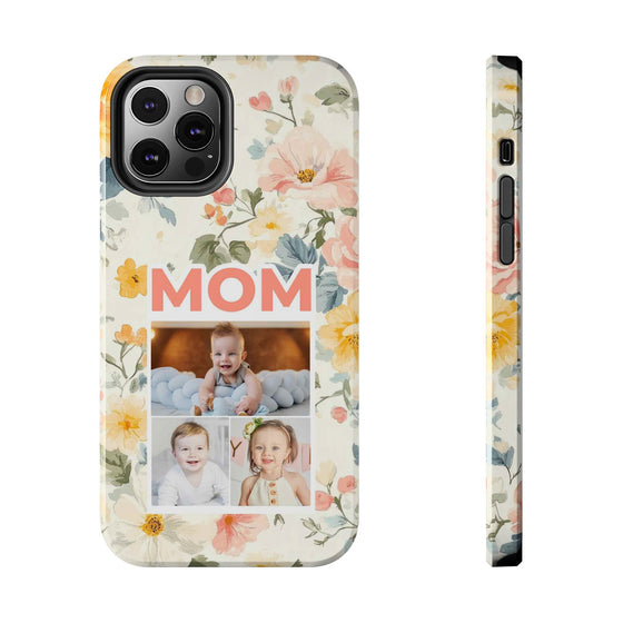 Floral Photo Tough Phone Case for Mom - PC011